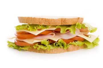 sandwich with ham