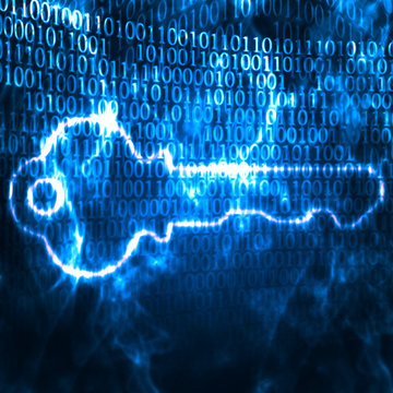 key and binary code password