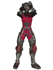 Futuristic Battle Suit