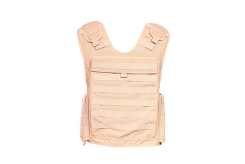 bulletproof vest isolated