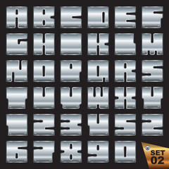font set yamakov silver