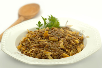 Pasta and lentils - Pasta e lenticchie