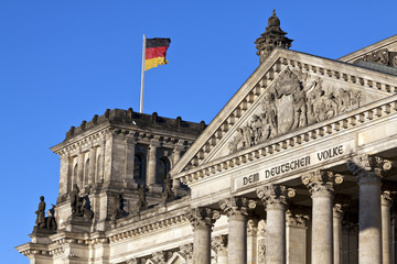 Fototapeta na wymiar Reichstag - Detail