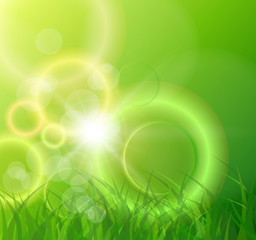 Abstract green background