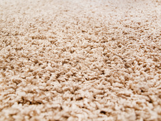 Thick luxury carpet closeup