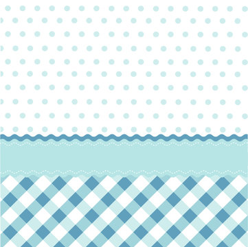 Seamless Baby Blue Pattern, Wallpaper