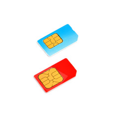 two SIM cards