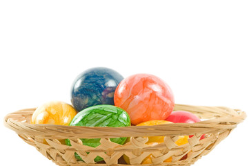 Korb mit Eiern