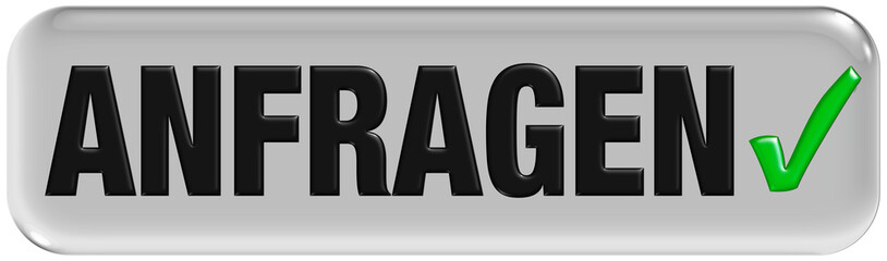 Button grau Ecken rund ANFRAGEN