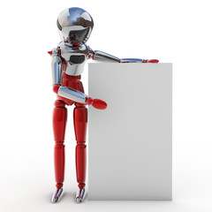 Naklejka premium Robot cartel