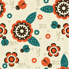Floral seamless pattern - 30627071