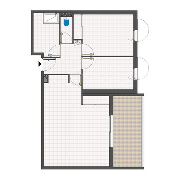 Vector Appartment Plan Interior