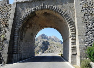 Pont du Noeud de cravate à Sa Calobra, Majorque