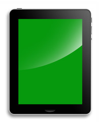 Tablet Computer or pad with shadow