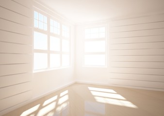 white empty room