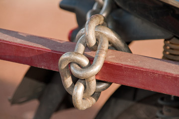 chaine anti-vol moto