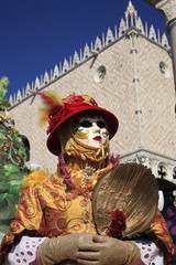 Obraz na płótnie Canvas maschere veneziane 2011