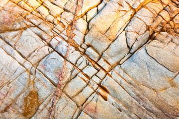 beautiful pattern in Stone at the coast