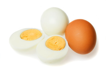 Hard boiled eggs