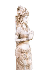 Fototapeta na wymiar Statue of a woman