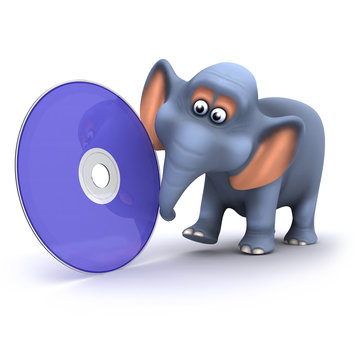3d Elephants never forget their DVD Rom