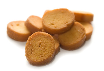 crostini croccanti per zuppe e minestre