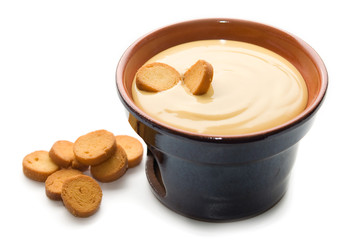 fonduta con crostini