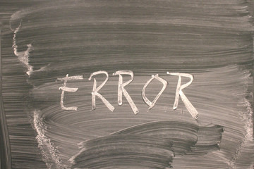 Error - Fehler