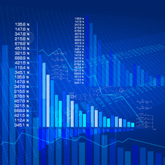 business chart and graphs
