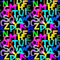 Seamless alphabet
