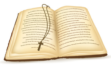 Fototapeta premium Old Bible