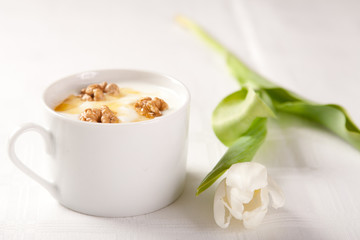 Yogurt with Honey and Nuts