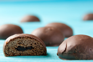 Chocolate marshmallows