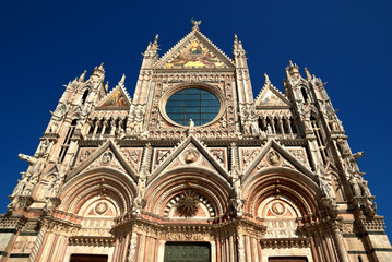 Fototapeta na wymiar Toscana, Siena: Cattedrale di Santa Maria Assunta 3