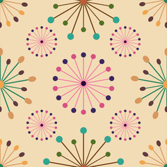 Seamless Retro Background