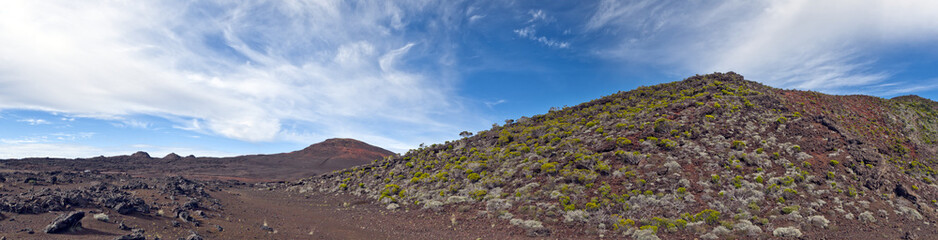 Paysage volcanique du piton de la Fournaise - Réunion