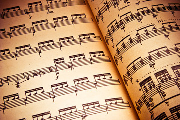 Naklejka premium music background