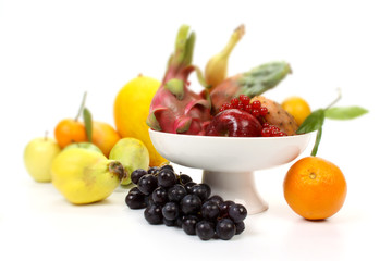 Naklejka na ściany i meble Fruits and vegetables, with shallow focus