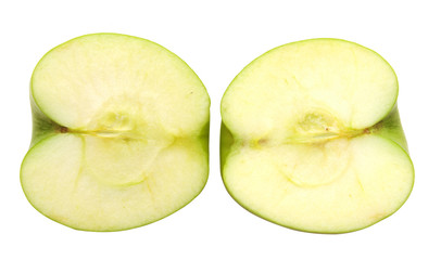 apple half
