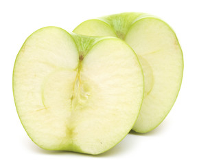 apple half