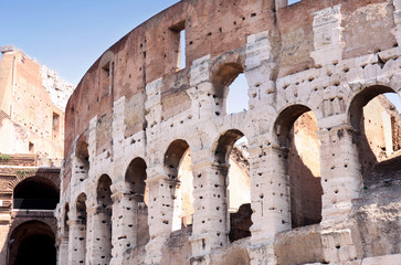 The Colosseum in Rome, Italy