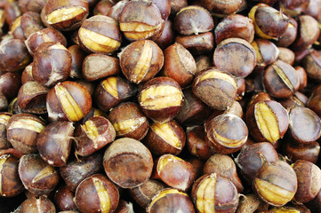 Fried chestnuts