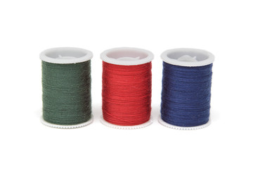 Spools of thread