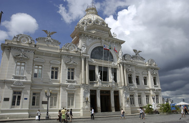 Salvador, Praça Municipal, Elevador Lacerda