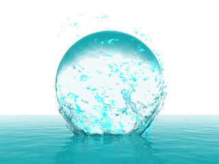 bulle d'eau