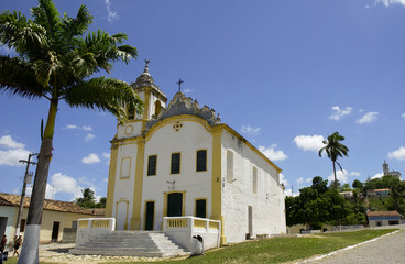 The old colonial city of Laranjeiras, state of sergipe