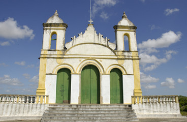 Fototapeta na wymiar Stare kolonialne miasto Laranjeiras, State of Sergipe