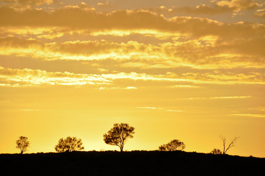 Sunrise at Flinders Ranges