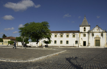 Fototapeta na wymiar Sao Cristovao, Sergipe, klasztor Sao Francisco