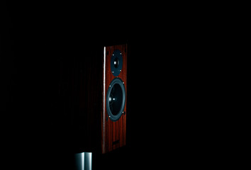 High End loudspeaker in spotlight